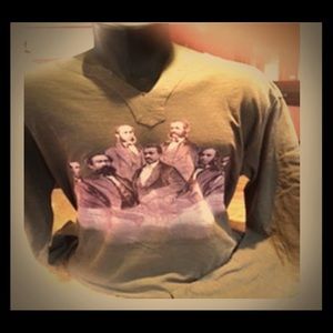 Henley Long Sleeve T Shirt. NWT